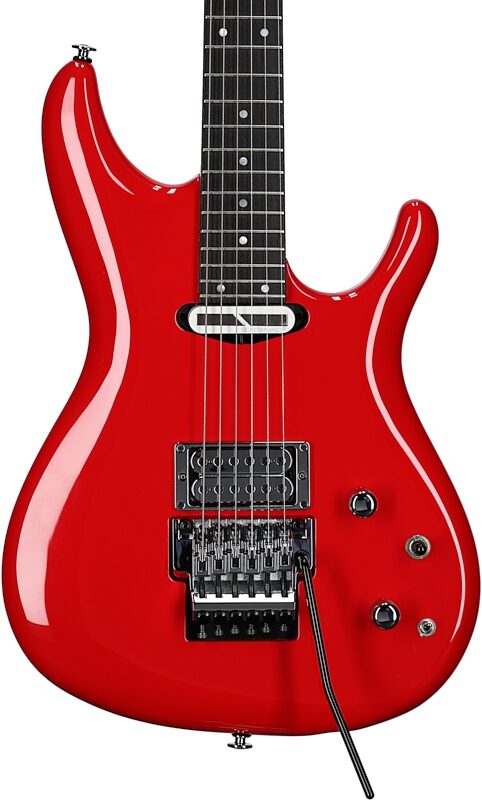 Ibanez Joe Satriani JS2480 Electric Guitar (with Case), Muscle Car Red, Body Straight Front