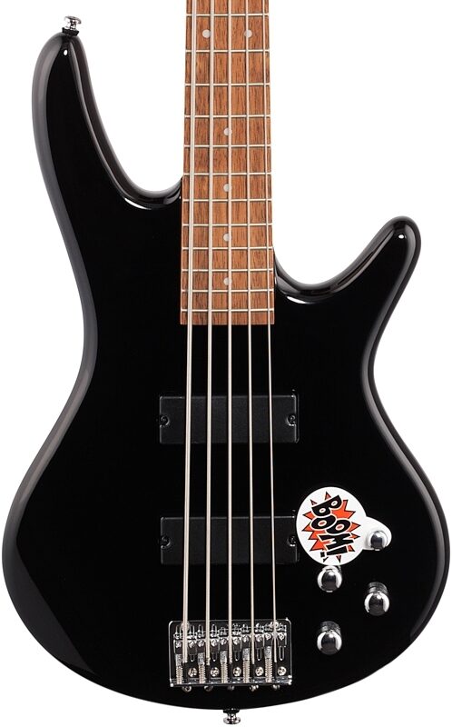Ibanez GSR205 Soundgear Electric Bass Guitar, Black, Body Straight Front