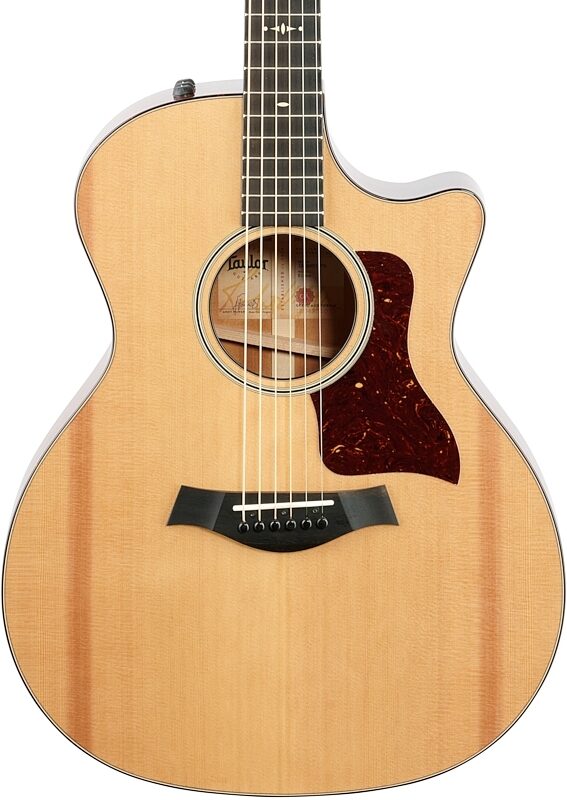 Taylor 514CE Grand Auditorium Cutaway Acoustic-Electric Guitar (with Case), New, Body Straight Front