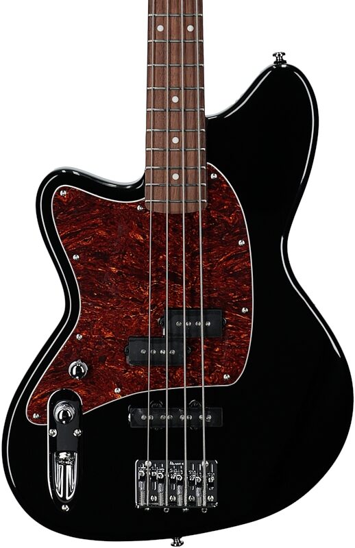 Ibanez Talman TMB100 Electric Bass, Left-Handed, Black, Body Straight Front
