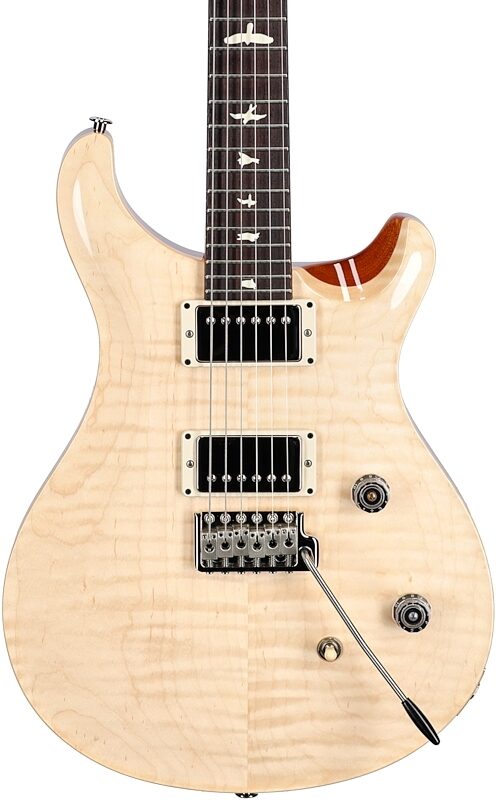 PRS Paul Reed Smith CE24 LTD Natural Flame Maple Electric Guitar (with Gig Bag), New, Body Straight Front