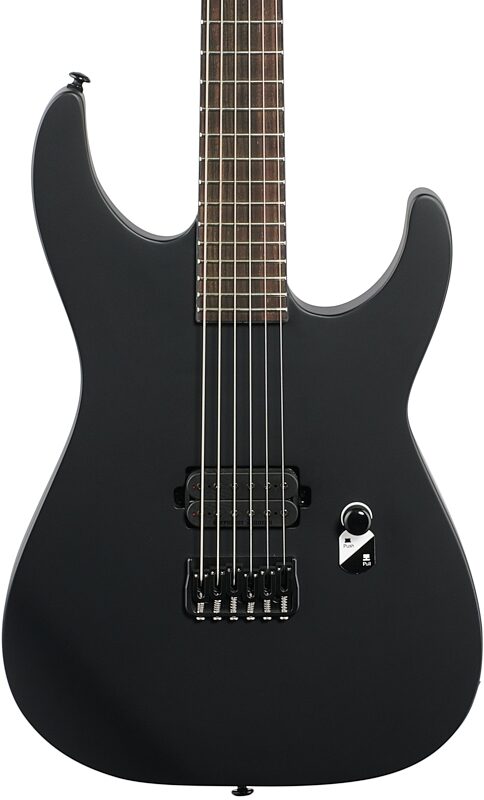 ESP LTD M-HT Electric Guitar, Black Metal, Blemished, Body Straight Front