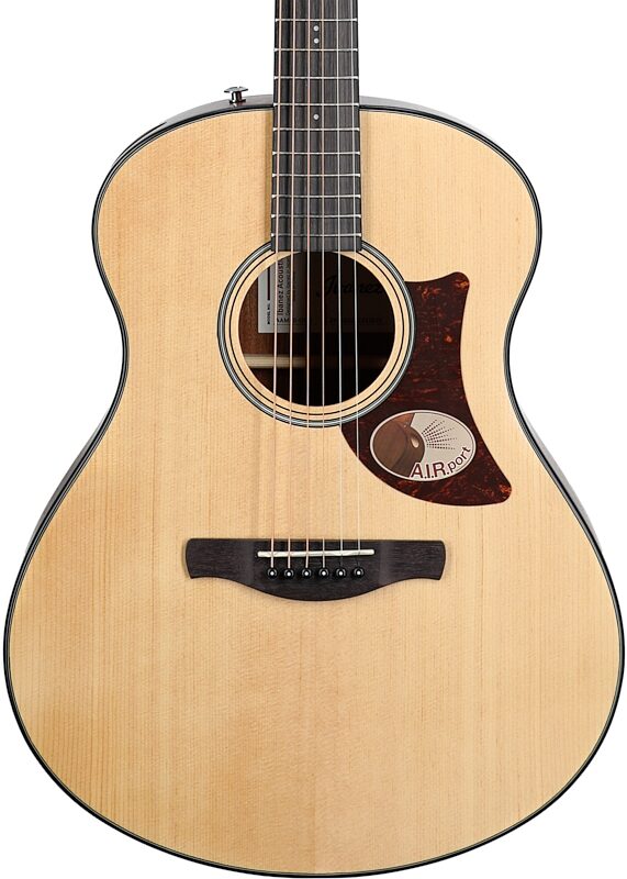 Ibanez AAM50 Advanced Acoustic Guitar, Open Pore Natural, Body Straight Front