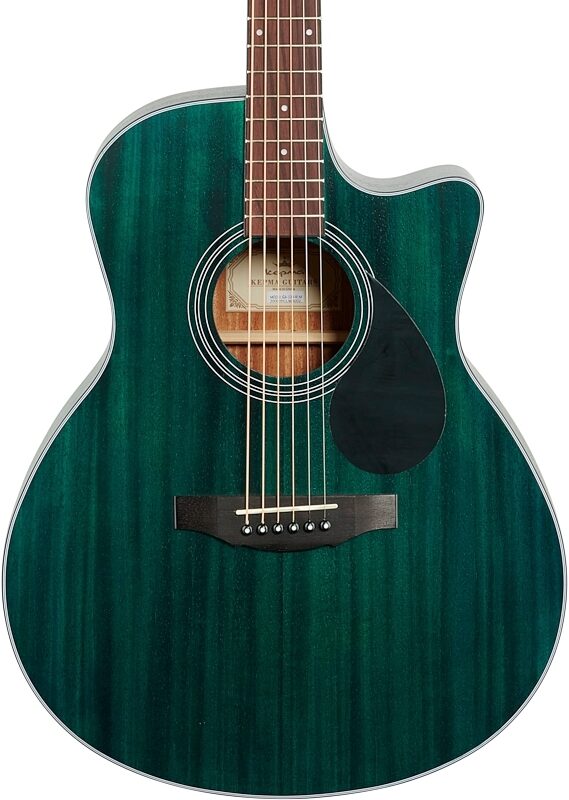 Kepma K3 Series GA3-130 Acoustic Guitar, Blue Matte, Body Straight Front