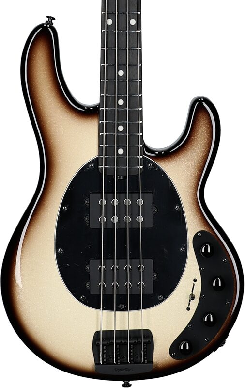 Ernie Ball Music Man StingRay Special HH Electric Bass (with Case), Brulee, Body Straight Front