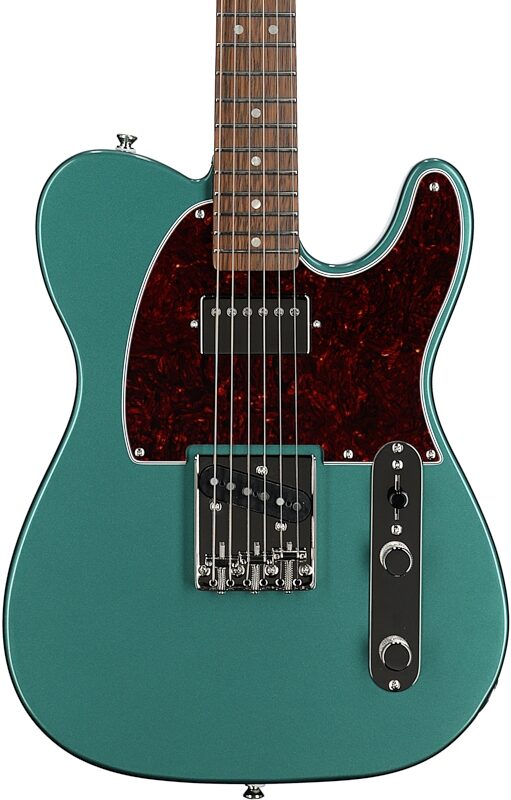 Squier Limited Edition Classic Vibe '60s Telecaster SH Electric Guitar, Sherwood Green, Body Straight Front