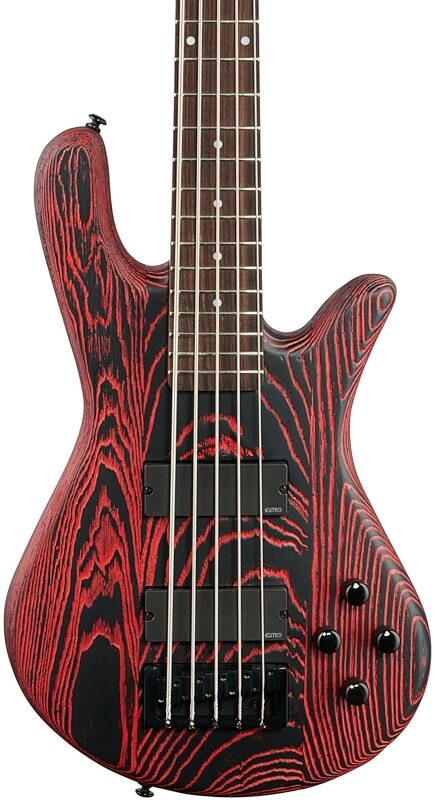 Spector NS Pulse 5-String Bass, Cinder Red, Body Straight Front