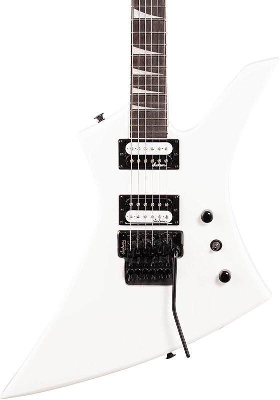 Jackson JS Series Kelly JS32 Electric Guitar, Amaranth Fingerboard, Snow White, Body Straight Front