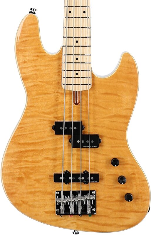 Sire Marcus Miller U5 Electric Bass Guitar, 4-String, Natural, Body Straight Front