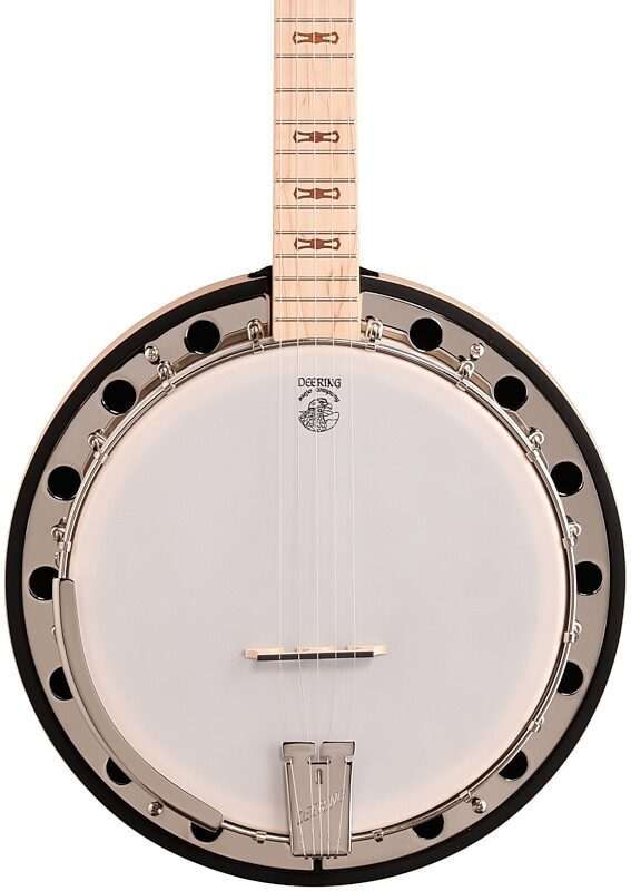 Deering Goodtime 2 Banjo with Resonator, 5-String, New, Body Straight Front