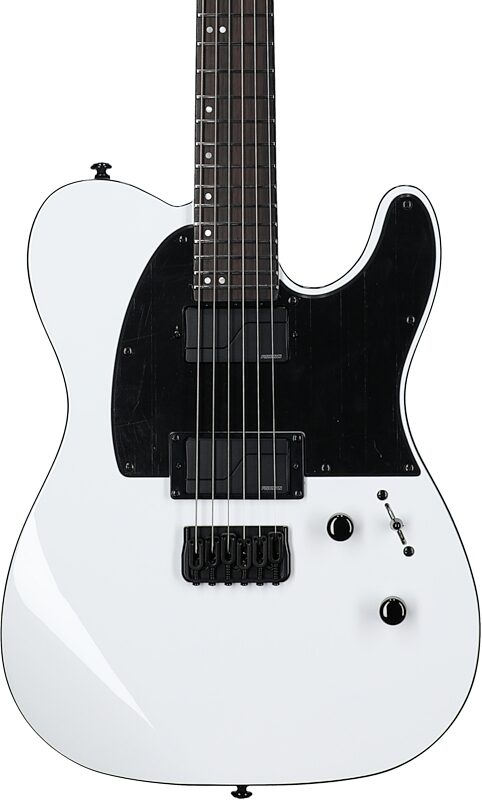 ESP LTD TE-1000 Electric Guitar, Snow White, Body Straight Front