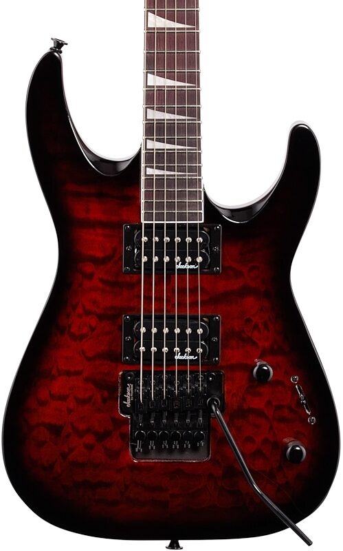 Jackson JS Series Dinky Arch Top JS32Q DKA Electric Guitar, Amaranth Fingerboard, Dark Sunburst, USED, Blemished, Body Straight Front