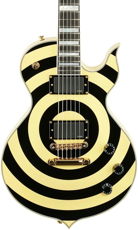 Wylde Audio Odin Grail Rawtop Bullseye Electric Guitar, Genesis, Body Straight Front