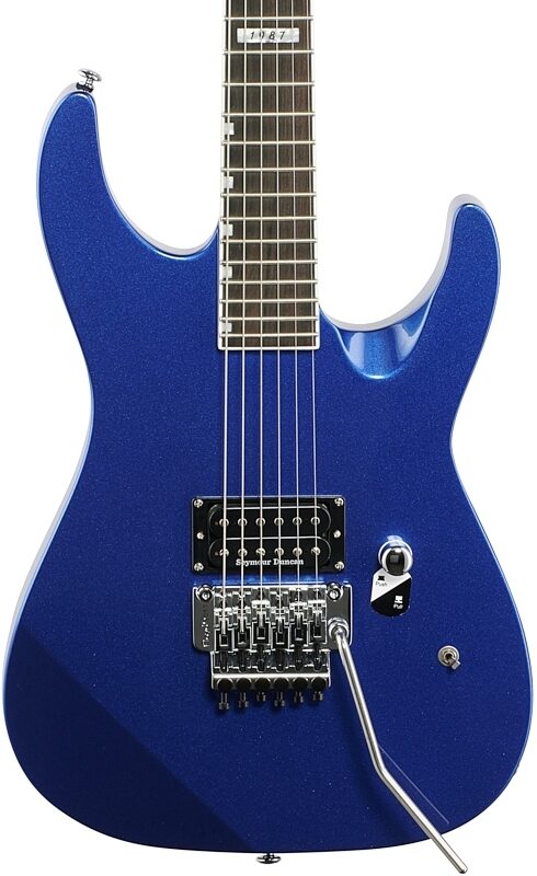 ESP LTD M1 Custom 87 Electric Guitar, Dark Metallic Blue, Body Straight Front