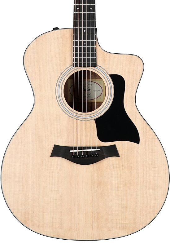 Taylor 114ce-S Grand Auditorium Acoustic Electric Guitar (with Gig Bag), New, Body Straight Front