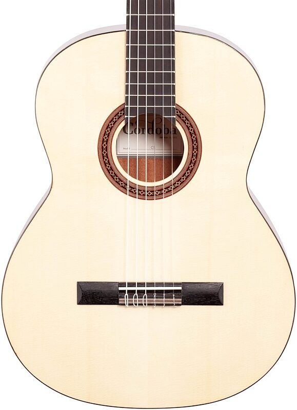 Cordoba C5 Spruce Top Nylon-String Classical Acoustic Guitar, New, Body Straight Front