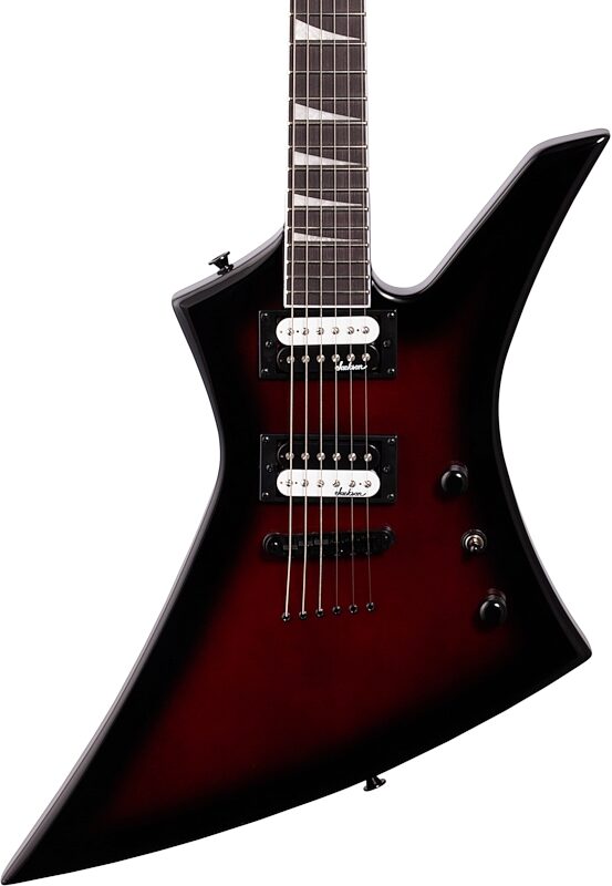 Jackson JS Series Kelly JS32T Electric Guitar, Amaranth Fingerboard, Viola Burst, Body Straight Front