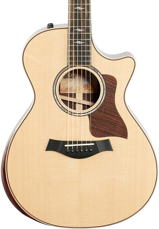 Taylor 812ceV Grand Concert Acoustic-Electric Guitar (with Case), New, Body Straight Front