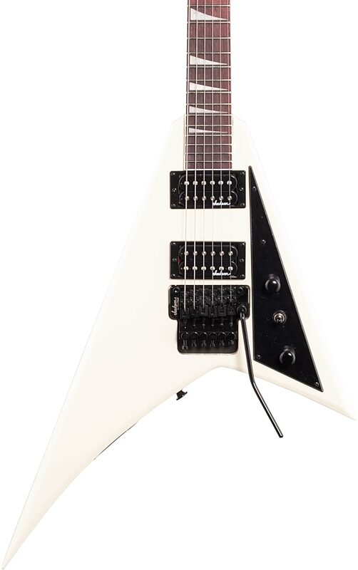 Jackson JS Series Rhoads JS32 Electric Guitar, Amaranth Fingerboard, Ivory, Body Straight Front
