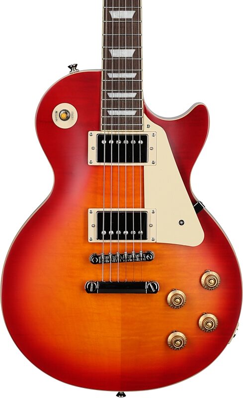 Epiphone 1959 Les Paul Standard Electric Guitar (with Case), Aged Dark Cherry Burst, Blemished, Body Straight Front