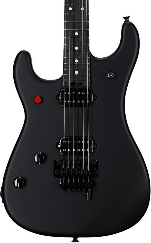 EVH Eddie Van Halen 5150 Series Standard Electric Guitar, Left-Handed, Satin Black, USED, Blemished, Body Straight Front