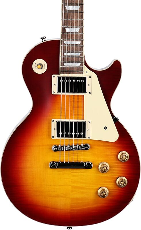 Epiphone 1959 Les Paul Standard Electric Guitar (with Case), Factory Burst, Body Straight Front