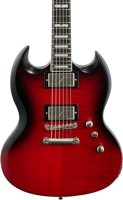 Epiphone SG Prophecy Electric Guitar, Red Tiger Aged Gloss, Blemished, Body Straight Front