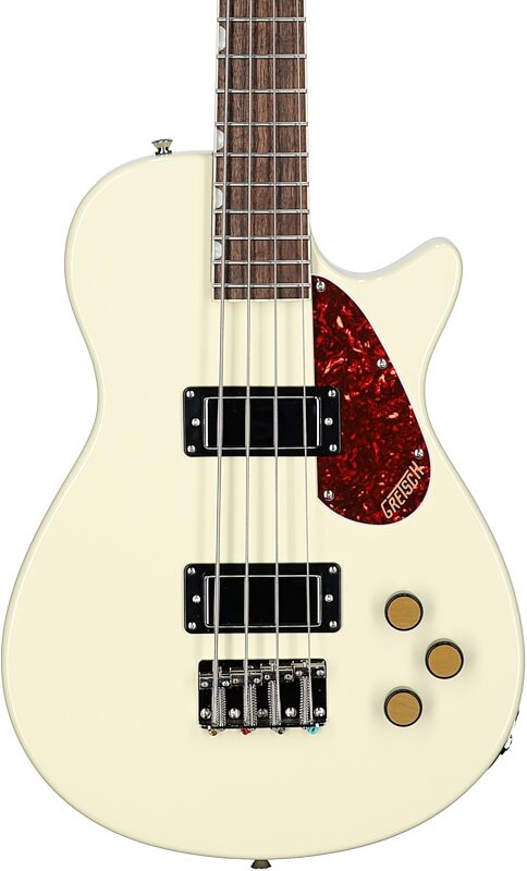 Gretsch Streamliner Jet Club Electric Bass, Vintage White, Body Straight Front