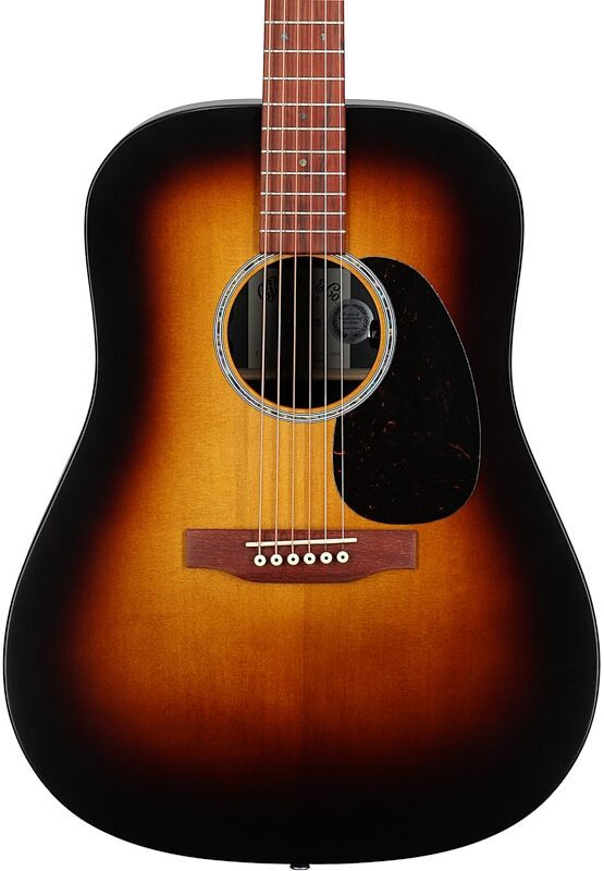 Martin D-X2E Ziricote Burst Acoustic-Electric Guitar (with Soft Case), New, Body Straight Front