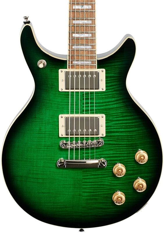 Epiphone DC PRO Double Cutaway Electric Guitar, Wild Ivy, Body Straight Front