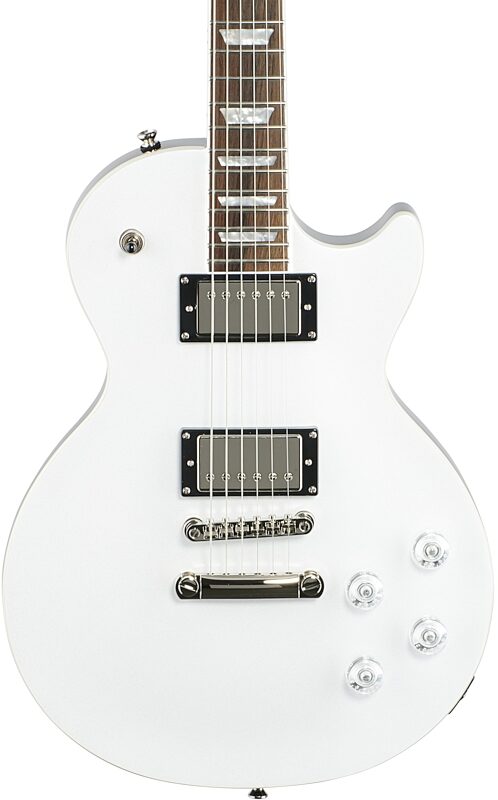 Epiphone Les Paul Muse Electric Guitar, Pearl White Metallic, Body Straight Front