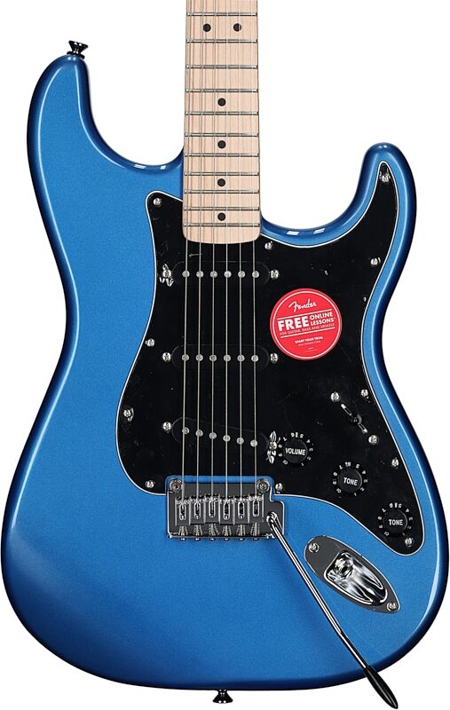 Squier Affinity Stratocaster Electric Guitar, with Maple Fingerboard, Lake Placid Blue, USED, Blemished, Body Straight Front