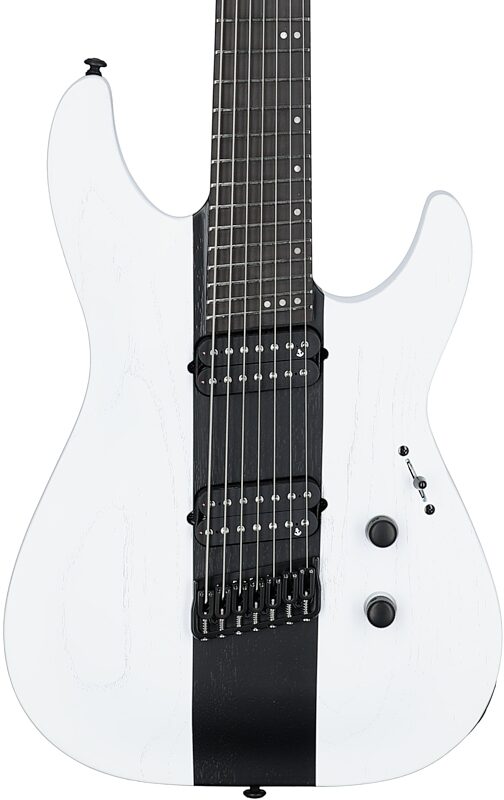 Schecter Rob Scallon C-7 Multi-Scale Electric Guitar, 7-String, Contrasts, Body Straight Front