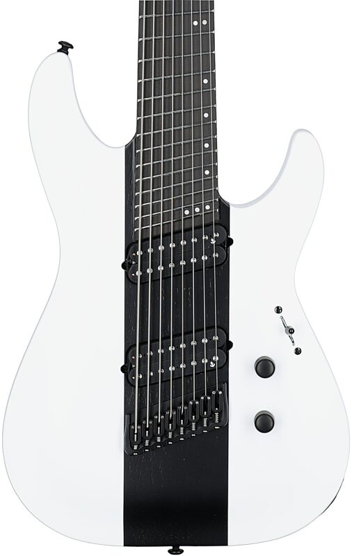 Schecter Rob Scallon C-8 Multi-Scale Electric Guitar, 8-String, Contrasts, Body Straight Front