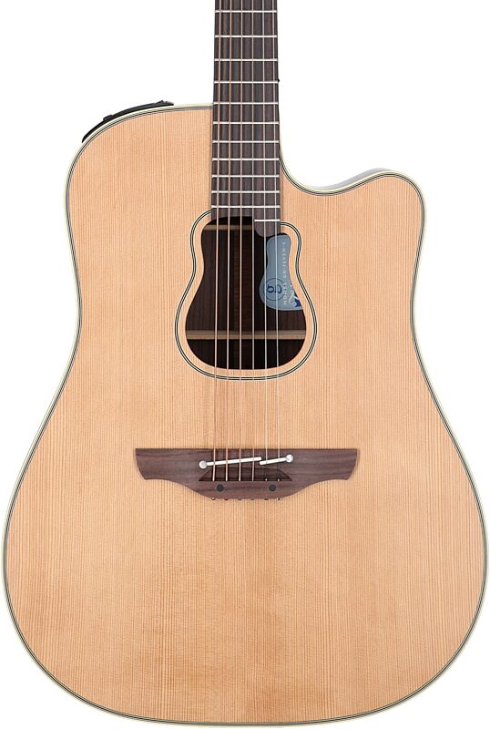 Takamine GB7C Garth Brooks Acoustic-Electric Guitar (with Case), Natural Satin, Body Straight Front