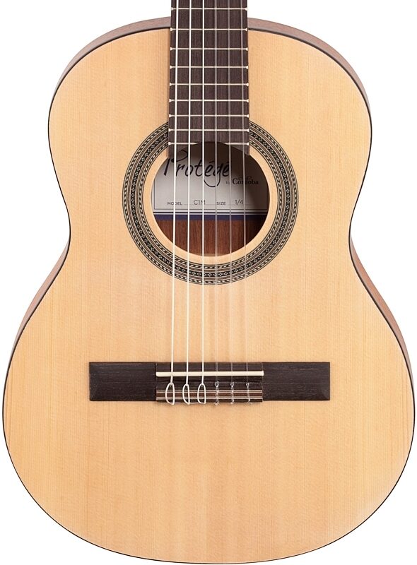 Cordoba Protege C-1M One Quarter-Size Classical Acoustic Guitar, New, Body Straight Front