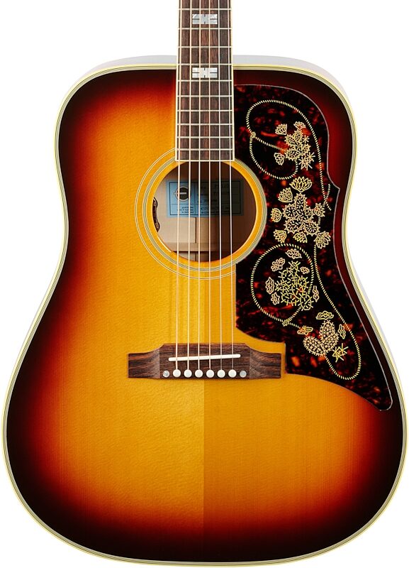 Epiphone USA Frontier Acoustic-Electric Guitar (with Case), Frontier Burst, Body Straight Front
