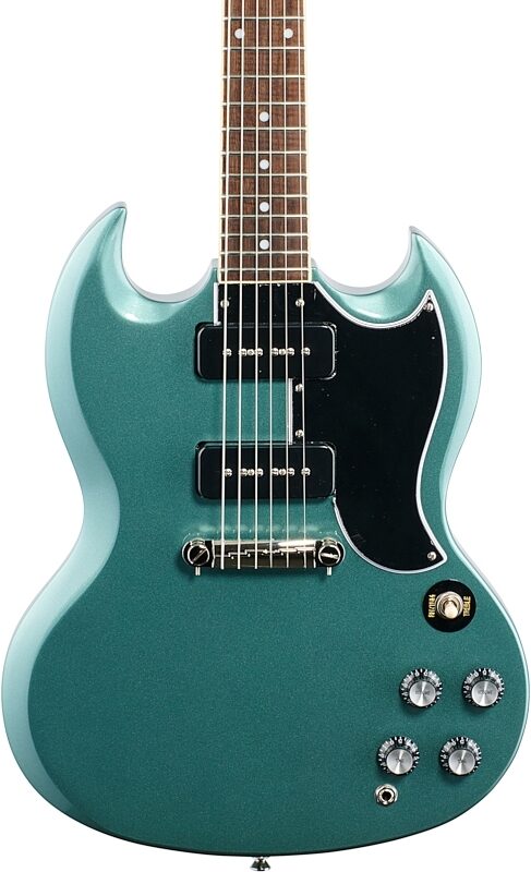 Epiphone SG Special Electric Guitar, Pelham Blue, Body Straight Front