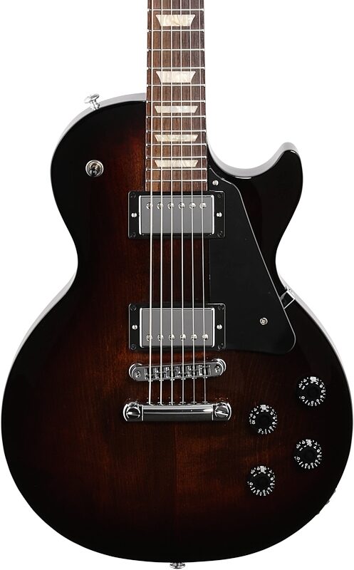 Gibson Les Paul Studio Electric Guitar (with Soft Case), Smokehouse Burst, Blemished, Body Straight Front