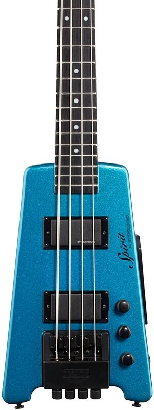 Steinberger Spirit XT-2 Standard Electric Bass (with Gig Bag), Frost Blue, Body Straight Front