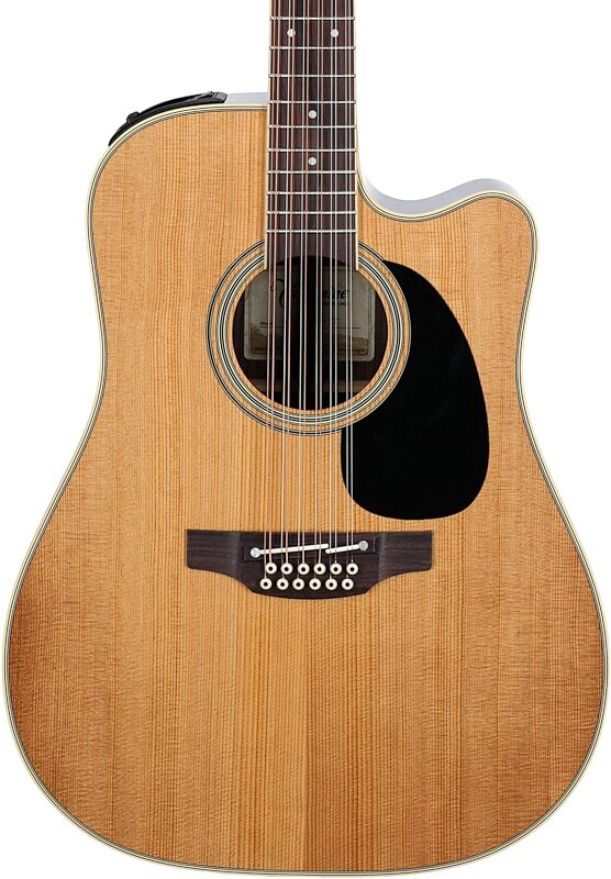 Takamine EF400SCTT Acoustic-Electric Guitar, 12-String (with Case), Natural, Body Straight Front