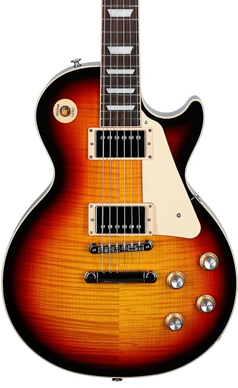 Gibson Exclusive Les Paul Standard '60s AAA Top Electric Guitar (with Case), Firebust, Blemished, Body Straight Front