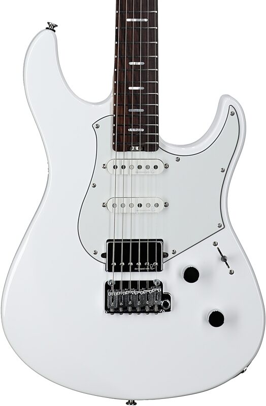 Yamaha Pacifica Standard Plus PACS+12 Electric Guitar, Rosewood Fingerboard (with Gig Bag), Shell White, Body Straight Front