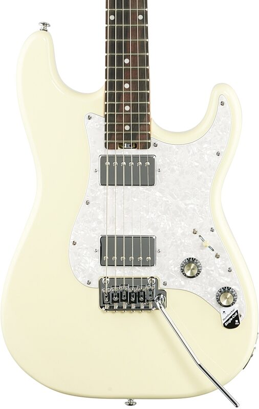 Schecter Jack Fowler Traditional Electric Guitar, Ivory White, Blemished, Body Straight Front
