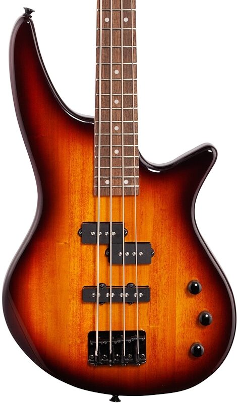 Jackson JS2 Spectra Electric Bass, Tobacco Burst, Body Straight Front