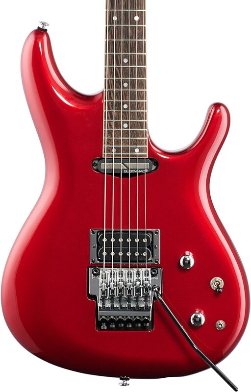 Ibanez Premium Satriani JS240PS Electric Guitar (with Gig Bag), Candy Apple, Body Straight Front