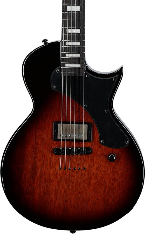 ESP LTD Deluxe EC-01FT Electric Guitar, Vintage Burst, Body Straight Front