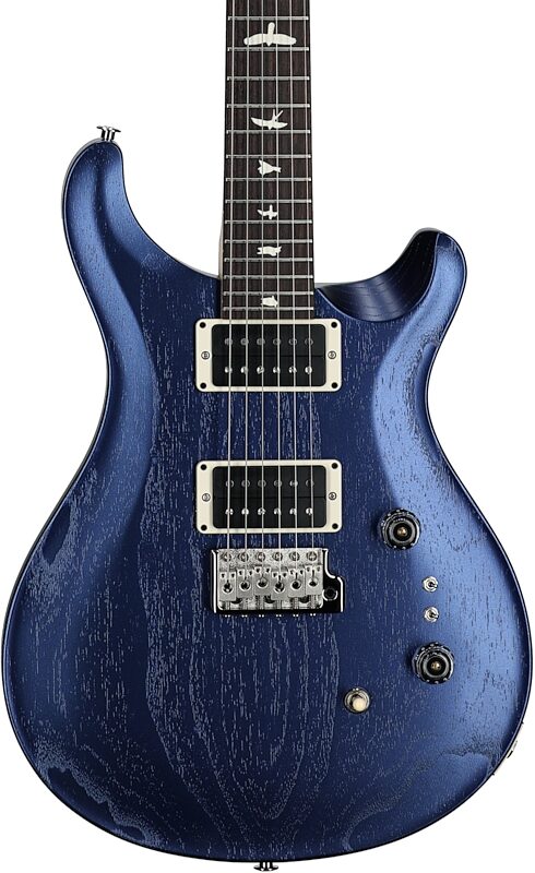 PRS Paul Reed Smith CE 24-08 Swamp Ash Electric Guitar (with Gig Bag), Satin Metallic Midnight, Open Box (Very Good), Body Straight Front