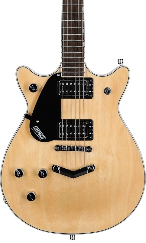 Gretsch G5222-LH Electromatic Double Jet BT Electric Guitar, Left-Handed, Natural, Body Straight Front