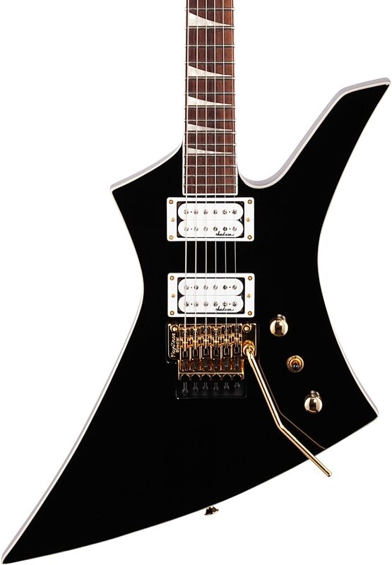 Jackson X Series Kelly KEX Electric Guitar, Laurel Fingerboard, Gloss Black, Body Straight Front